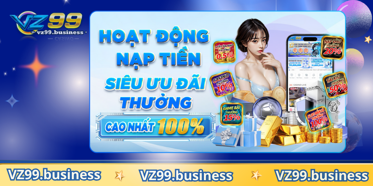 Chương Trình Khuyến Mãi Mới Nhất Tại Nhà Cái VZ99